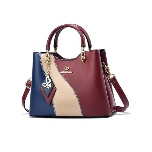 Sac a la mode mignon en cuir PU avec multiples poches de rangement de style