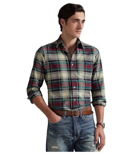 Image of POLO RALPH LAUREN Classic Fit Plaid Performance Shirt
