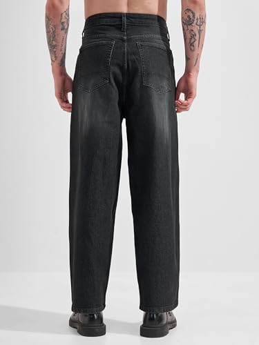 Image of Highlander Men Men's Straight Relaxed Fit Jeans | Stretchable | Everyday Comfort & Style| Jeans for Man|Premium Cotton Blend