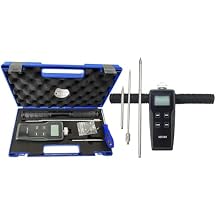 Soil Compaction Tester Soil Load Penetrometer Ground Bearing Capacity Detector with Measuring Range 0kg-100kg 0N-1000N Test Depth 0cm-30cm for After Rolling Backfill Soil Clay Sand Mixed Soil