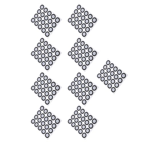 200 Pcs 3D Scanning Marker, High Reflectivity, Sticky Foil Design with Inner 12 Outer 19, Tear for 3D Scanner Applications