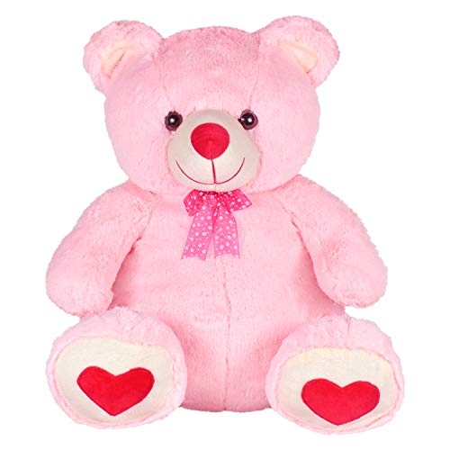Image of Ultra 18 Inch Teddy Fully Stuffed Soft Premium Plush Toy for Kids in Pink | Snuggling and Playtime | Animal Toy | Birthday Gift | Anniversary | Christmas | Diwali | Home Decor
