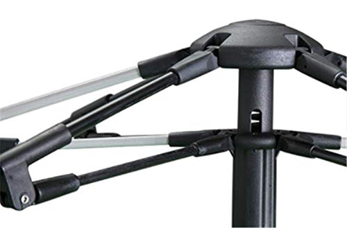 Tente de camping ventilée Double Couple grand espace avec structure durable - 5