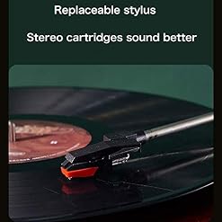 Turntable Music Center avec Haut-parleurs stéréo, Nostalgique Classique en Bois Enregistrement Bluetooth Lecteur avec Play USB et encodage Support 33/45/78 Speed - Les Beatles, Paul McCartney, John Lennon, RIngo Starr, George Harrison Turntable Music Center avec Haut-parleurs stéréo, Nostalgique Classique en Bois Enregistrement Bluetooth Lecteur avec Play USB et encodage Support 33/45/78 Speed – Image 3