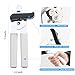 Can Opener Manual, Can Openers Hand Held with Comfort Anti-Slip Handles, Heavy Duty Stainless Steel Can Opener Smooth Edge and Bottle Openers, Easy Turn Can Openers for Seniors, Kitchen, White