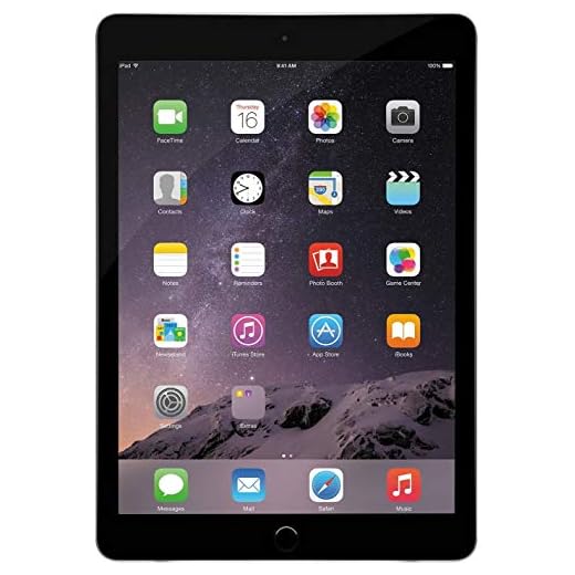 Apple iPad Air 2 16Go Wi-Fi - Gris Sidéral (Reconditionné)