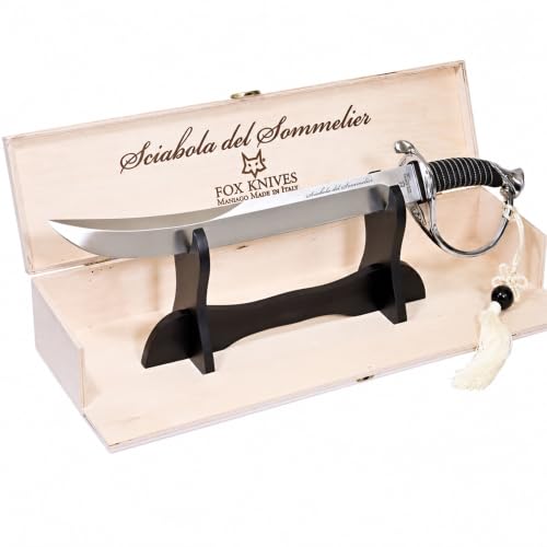 Fox Knives Champagne Saber Sword Sciabola del Sommelier Bottle Opener