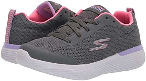 Skechers girls Go Run 400 V2 - Basic Edge Sneaker, Charcoal/Pink, 2.5 Little Kid US | Image 6