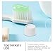 FOYTOKI 100 Pcs Screw Toothpaste Cap Travel Container Lids Toothpaste Covers Convenience
