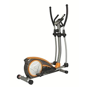Auoeer Cross Trainer Elliptical Machine Fitness Workout Cardio Training Machine Control Elliptical Trainer With LCD Monitor Magnetic Cardio Workout 120x67x154cm