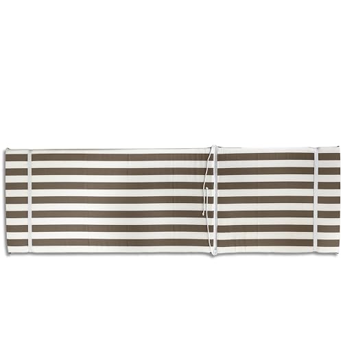 Miniatura 4 de Il Tuo Artigiano Design Coj N Acolchado Para Tumbona Artesanal Totalmente Desenfundable De Algod N Blanco Y Beige