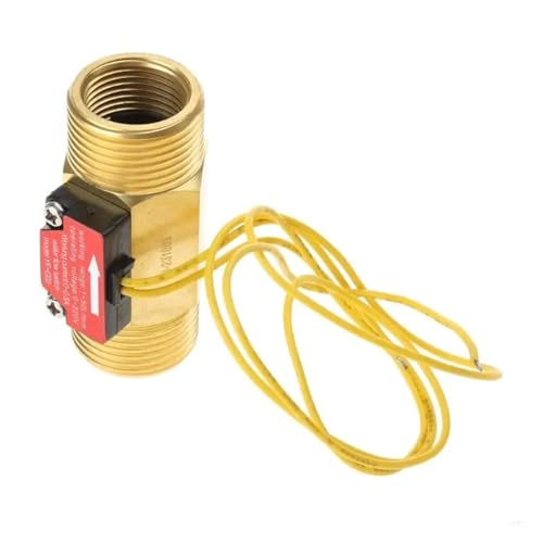 Medidor de caudal de agua latón DN20 sensor de flujo líquido para tuberías domésticas de paso 3