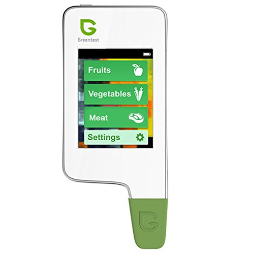 Greentest - first personal portable food safety device for fast checking quality of fresh produce by households (White)