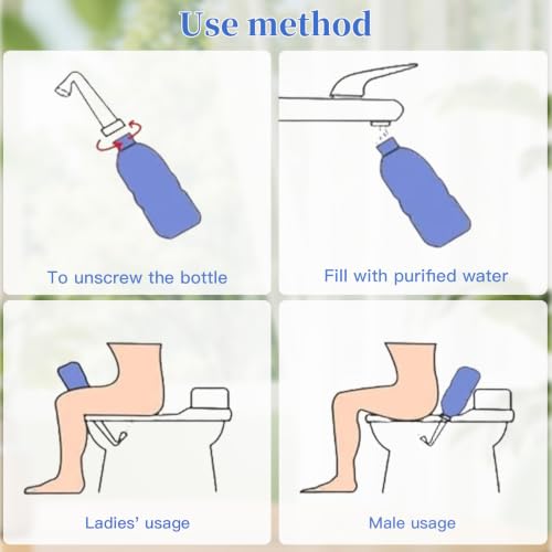 Image of Portable Peri Bidet, 17oz /500ml for Postpartum Moms Cleansing