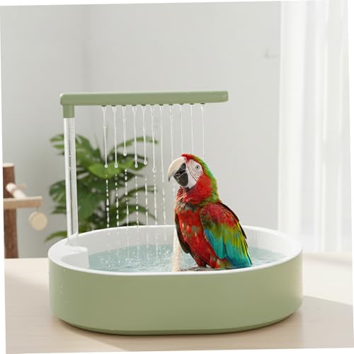 Ducha para loro portátil recargable que soluciona la limpieza del plumaje seco 6