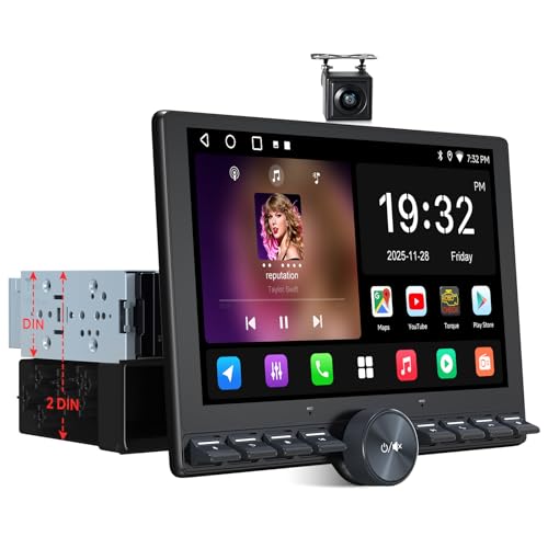 Amazon.co.jp: [10.1インチ QLED] ATOTOZONE 1DIN & 2DIN対応