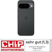 Google Pixel 10 – Android-Smartphone ohne SIM-Lock, mit Gemini, innovativer Dreifach-Rückkamera, mehr als 24 Stunden Akkulaufzeit und 6,3 Zoll großem Actua-Display – Obsidian, 128GB – Ansicht 2