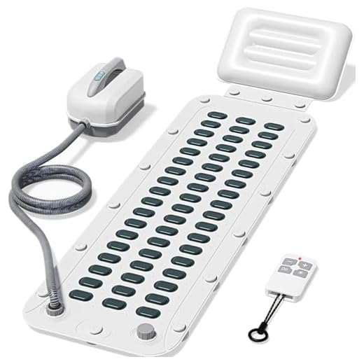 Portable Spa Bubble Bath Massager,Full Body Waterproof Spa Mat for Bathtub, 6-Speed Bubbles, Remote Control & Non-Slip Suction Cups for Home Relaxation