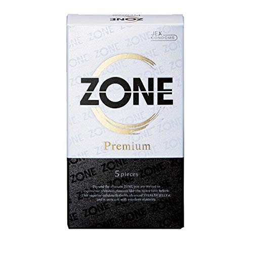 【3個セット】ジェクス コンドーム ZONE(ゾーン) プレミアム 5個入×3個セット - 画像1