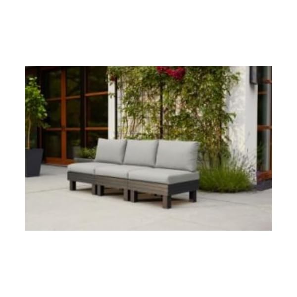 Keter Loungebank 3-Sitzer Graphit