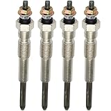 WSbaodan 4X Glow Plug Compatible with Komatsu 4D95S 4D95 4D94 4D95L Engine PC60-7 Excavator