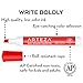 ARTEZA Dry Erase Markers, 52-Pack, Chisel Tip, 4 Assorted Colors, Low-Odor Ink for Whiteboards, Classroom, Office, or Home Use
