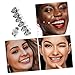 OATIPHO 1Set Hip Hop Grills Shiny Rhinestone Decorative for Ready to Wear Jewelry for Halloween Concerts and Fashion Events Cool Accessory for Men Women