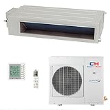 Cooper and Hunter Aire acondicionado por conductos, 14 kW, A++, Cooper and Hunter CH-IDH140PNK /CH-IU140NK, para profesionales, para calor y frio, mando distancia