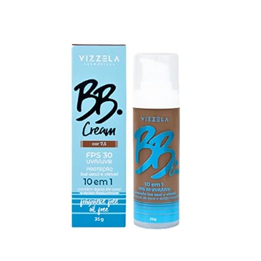 BB Cream FPS 30 - Vizzela Cor 7,5