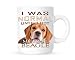 Produktbild DottsMusic Ich war Normal, bis I Got My First Beagle  Tee/Kaffee Tasse/Cup  tolle Geschenkidee