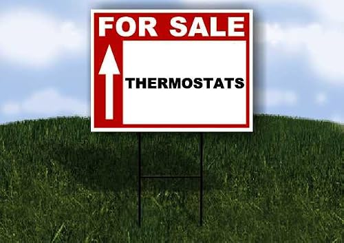 THERMOSTATS For Sale UP ARROW white Red Black 1 Single
