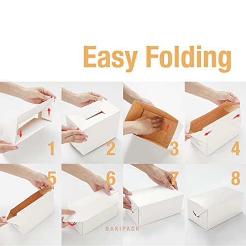 Bakipack RXZER213 20 Rectangle Take Out Food Containers thumb #4