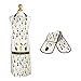 SPOTTED DOG GIFT COMPANY - Set di strofinaccio da Cucina, Grembiule e Guanto da Forno Doppio - con Gatti Siamesi - Resistenti al Caldo - Idee Regalo per Uomo, Donna e Amanti degli Animali - in Cotone