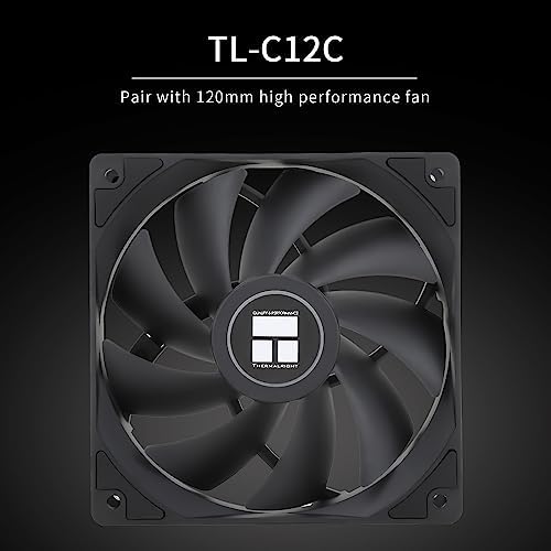 Thermalright Peerless Assassin 120 SE CPU Cooler, 6 Heat Pipes AGHP Technology, Dual 120mm PWM Fans, 1550RPM Speed, for AMD:AM4 AM5/Intel LGA 1700/1150/1151/1200/1851,PC Cooler — view 5