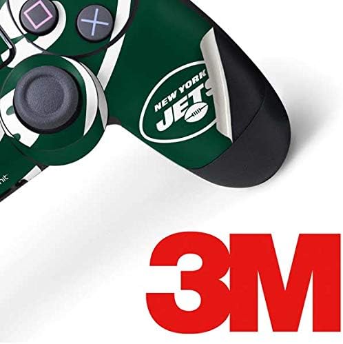 Vista 28 de Skinit - Skin para juegos para PS4 Pro/Slim Controller – licencia oficial NFL New York Jets Retro Logo