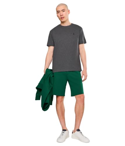 Image of POLO RALPH LAUREN, Men's, Classic Fit Jersey Crew Neck T-Shirt, Windsor Heather, XX-Large