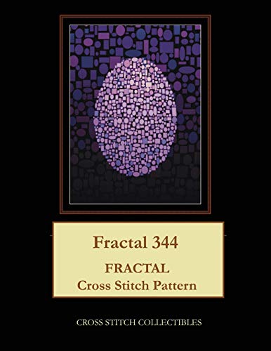 Fractal 344: Fractal Cross Stitch Pattern