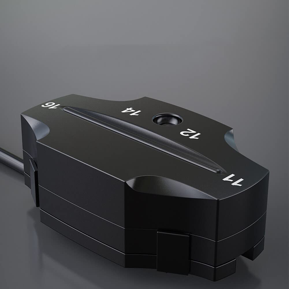 Voltmetro Elettronico per Moto, MoreChioce Indicatore di Visualizzazione Della Tensione a LED per Moto Universale Voltmetro Impermeabile Monitor di Visualizzazione Della Tensione Antiurto