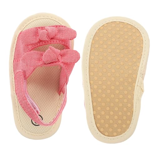 1 Pair of Toddler Sandals- soled Princess Summer Prewalker (Size 11)4