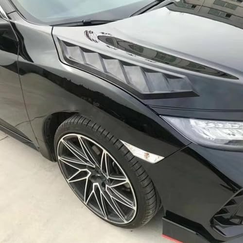Grille d'aération de capot voiture accessoires prise air compatible avec Tesla 3