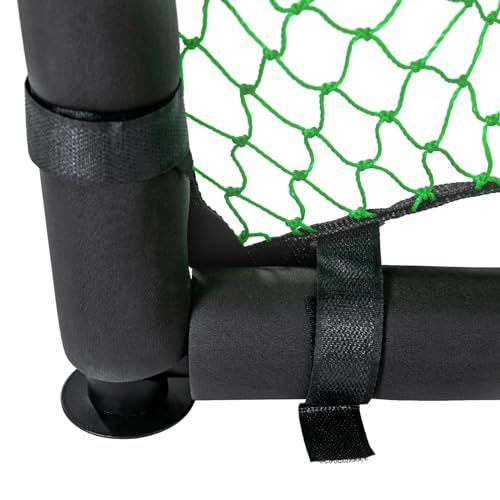 Golf Cage Net, Golf Nets for Backyard Driving 10x10x10FT Golf Hitting Cage for Swing and Chipping Practice, Backyard Indoor Outdoor Lawn - Thumbnail 4