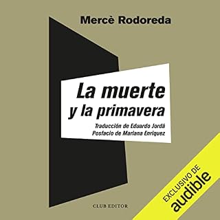 Diseño de la portada del título La muerte y la primavera