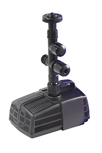 Hozelock Tricoflex 3334B1240 Cascade 3000 was-serspiel und was-serfallpume, Schwarz, 17.7 x 31 x 13.8 cm