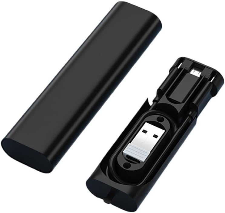 5-in-1 Charging Case Set with 60W Data Cable–Multi-Functional Storage,Portable Charging,Push-to-Open, Three Interfaces,Universal for Smartphones,Includes PD 60W USB-C to Type-C