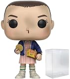 POP TV: Stranger Things - Eleven with Eggos Funko Vinyl Figure (Bundled with Compatible Box Protector Case), Multicolor, 3.75 inches