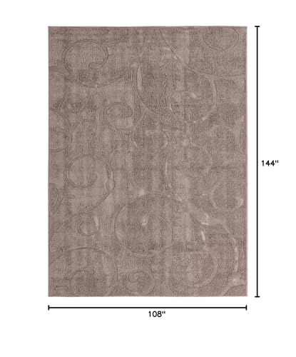 Tapete decorativo Rugs.com Botanical Shag 9'x12' miniatura 2