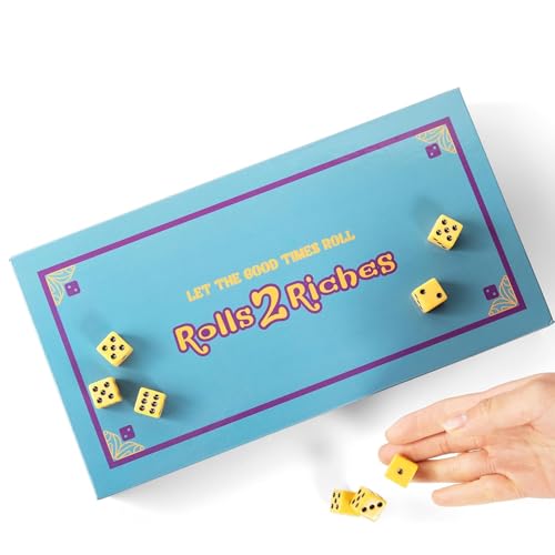 Award-Winning Board Game for Families – Rolls 2 Riches |