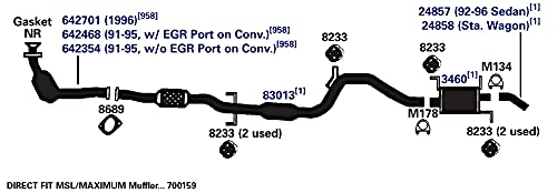 Image of AP Exhaust Products 700159 Exhaust Muffler