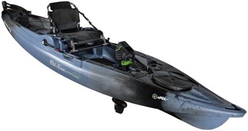 Old Town Sportsman BigWater ePDL+ 132 Solo Sit-on-Top Fishing Ped...