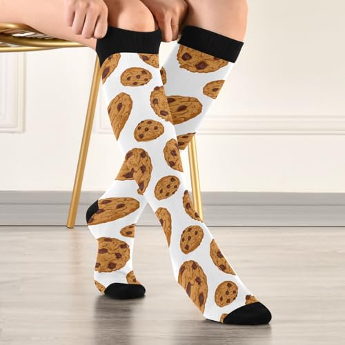 Image of Compression Socks for Women & Men, Knee High Socks for Circulation Medical Running Athletic Nurse Travel